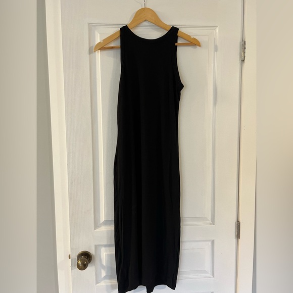 H&M Women’s Black Ribbed Dress - New with Tags - Picture 2 of 3